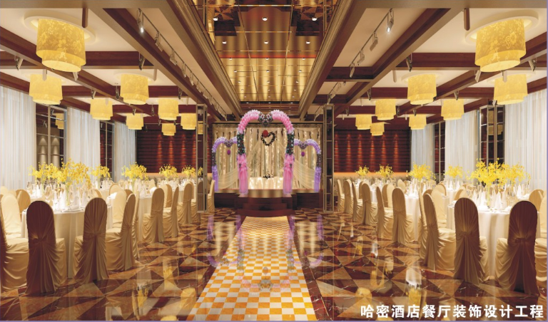 哈密酒店餐廳裝飾設(shè)計(jì)工程